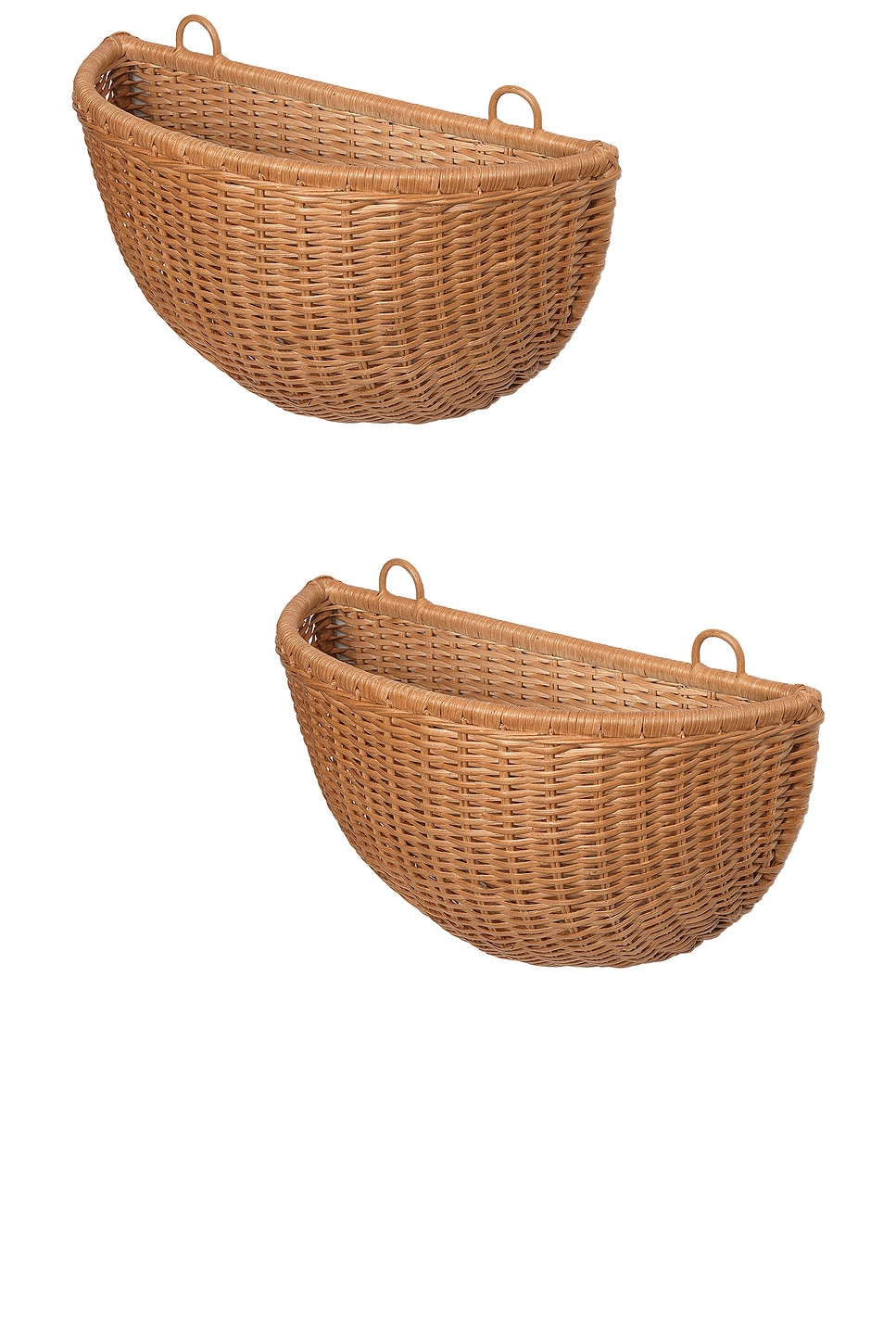 Braided Wall Pockets - Set Of 2