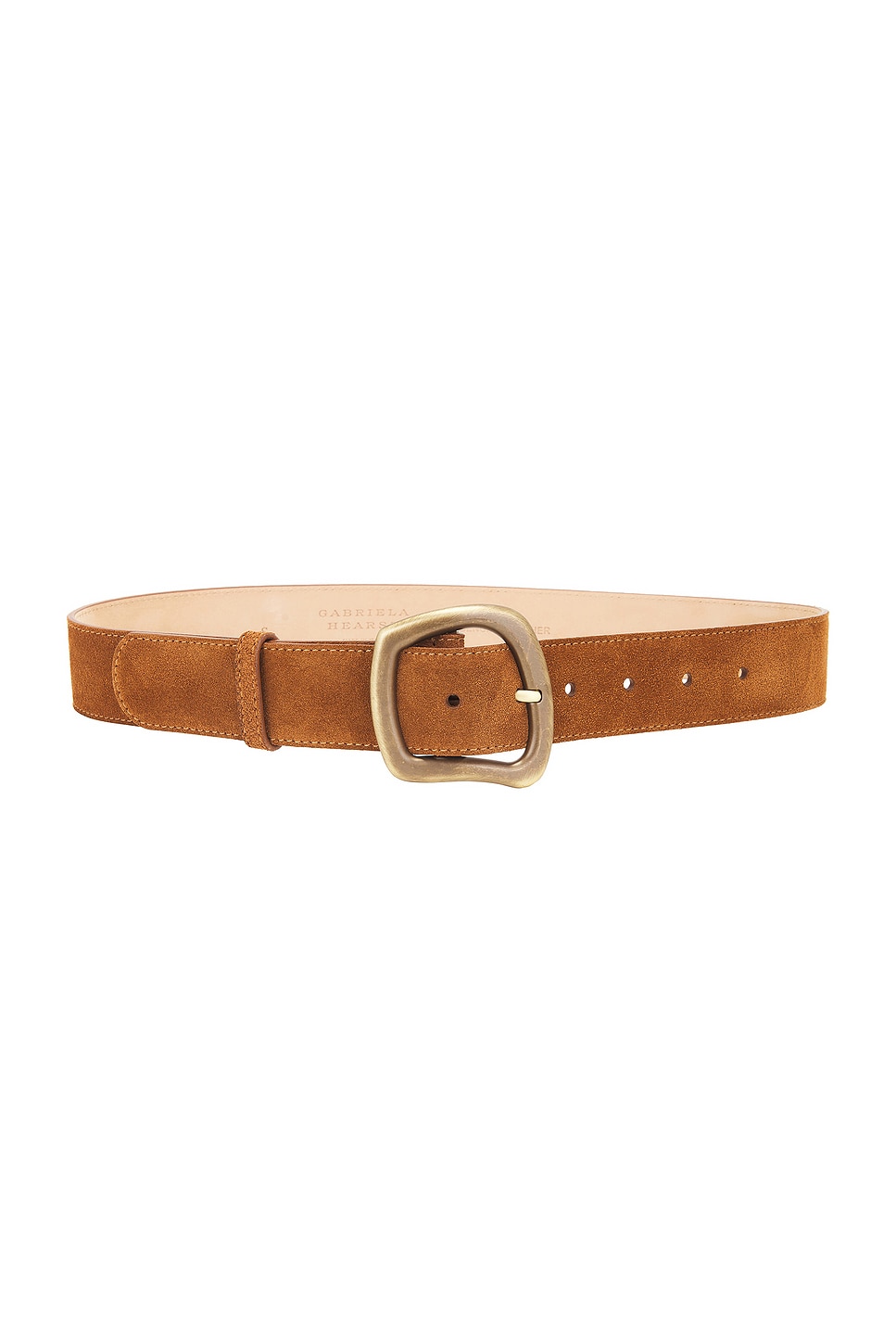 Shop Gabriela Hearst Simone Belt In Brown