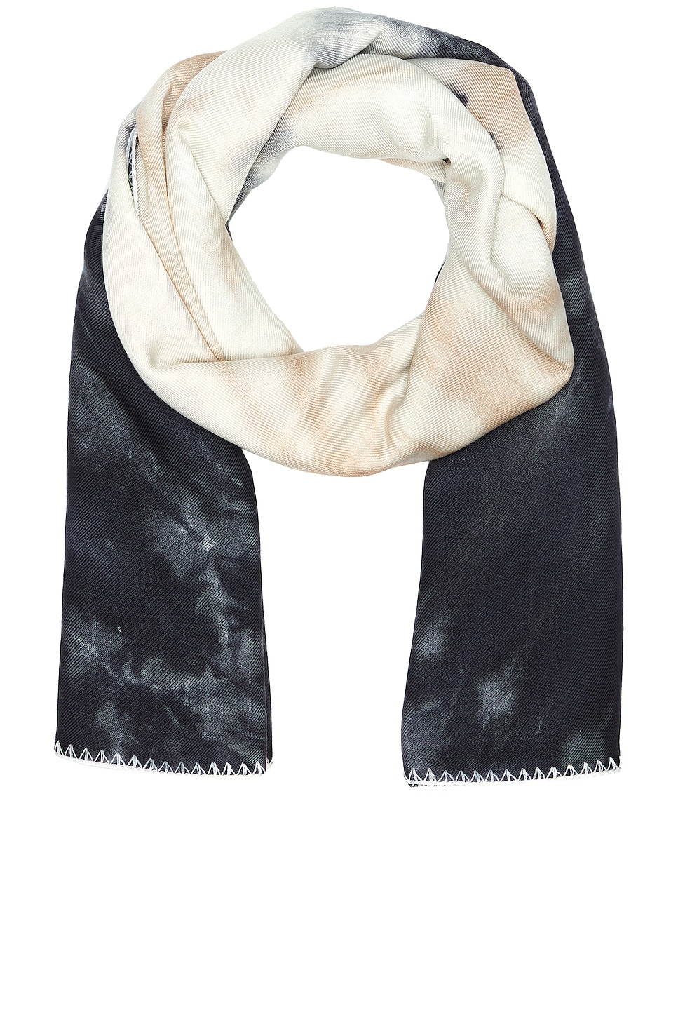 Anaya Scarf in Grey,Ivory