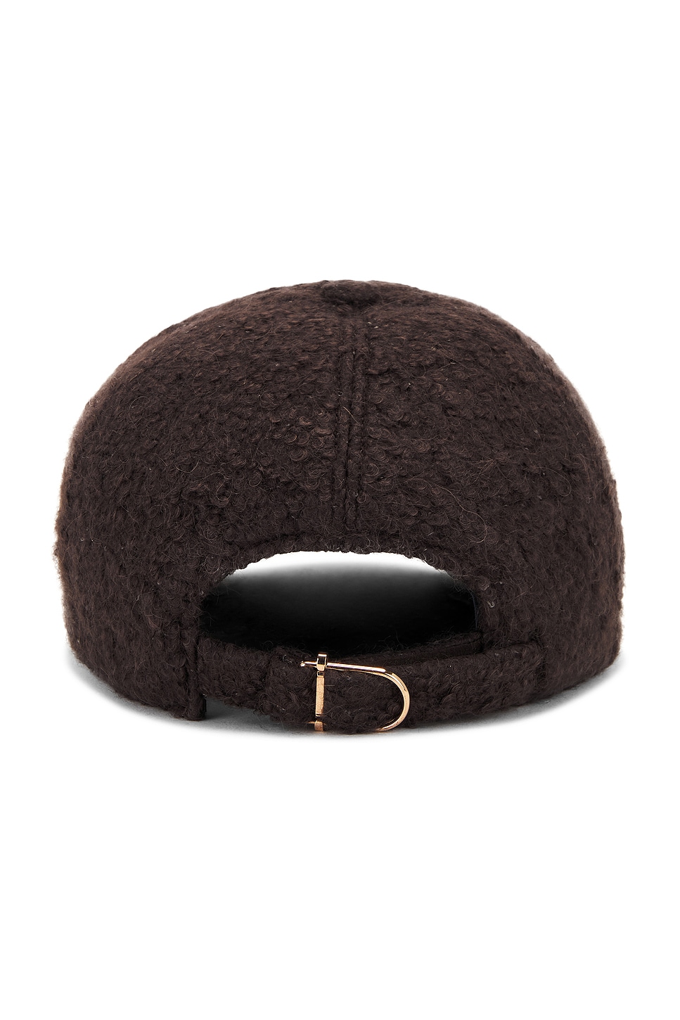 Shop Gabriela Hearst Zed Baseball Hat In Chocolate