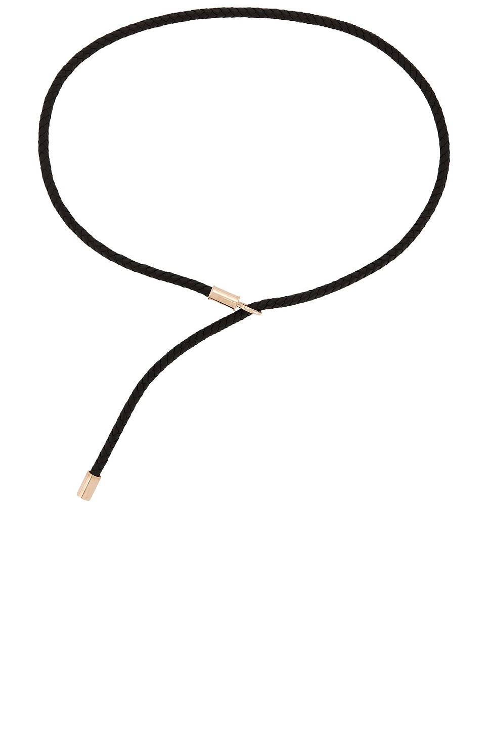 Gabriela Hearst Rope Belt In Black