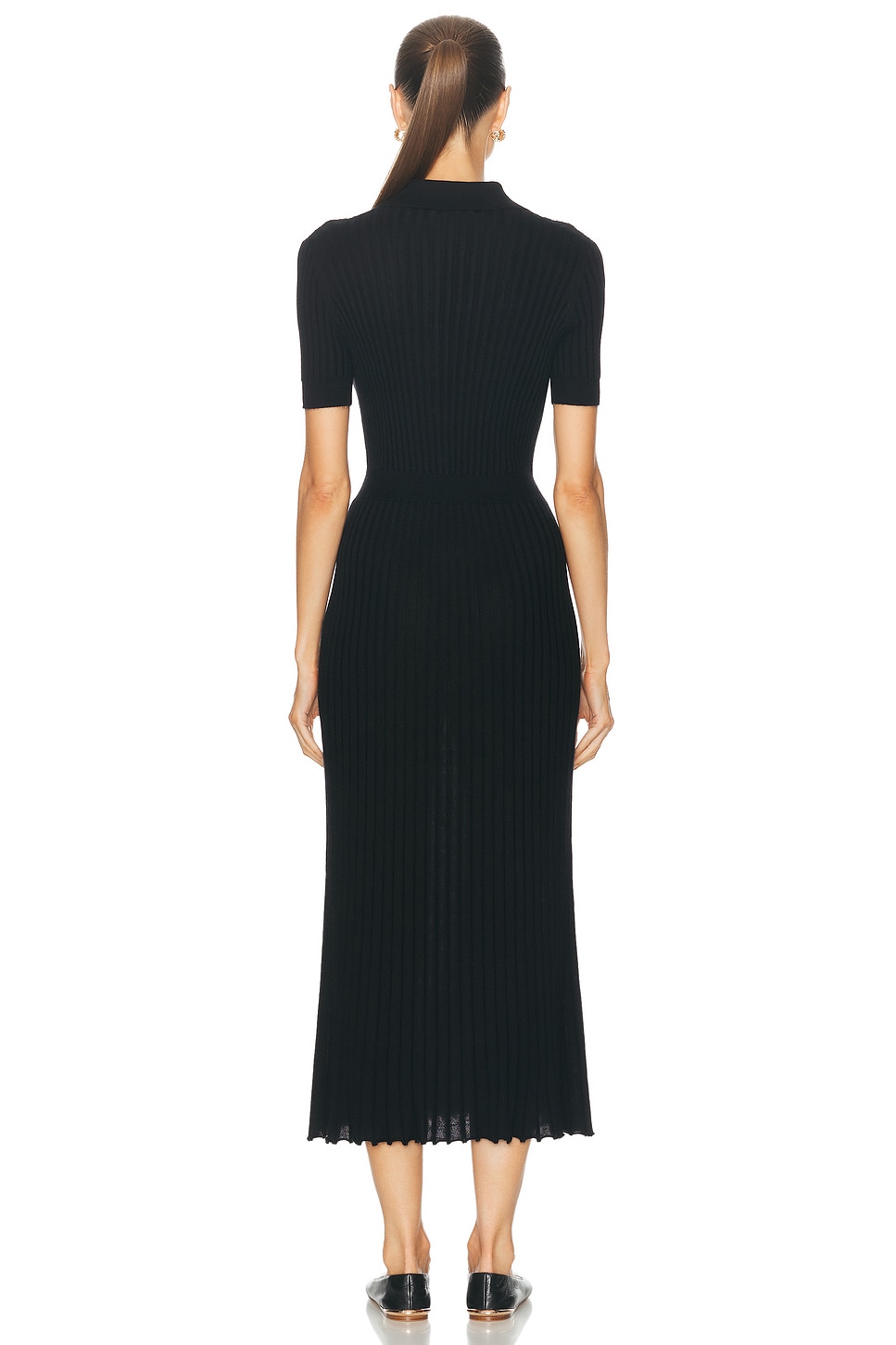 Gabriela Hearst Amor Dress in Black | FWRD