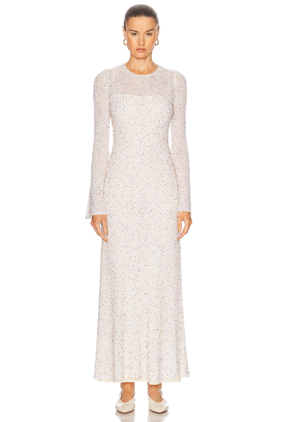 Chandra Dress in Ivory