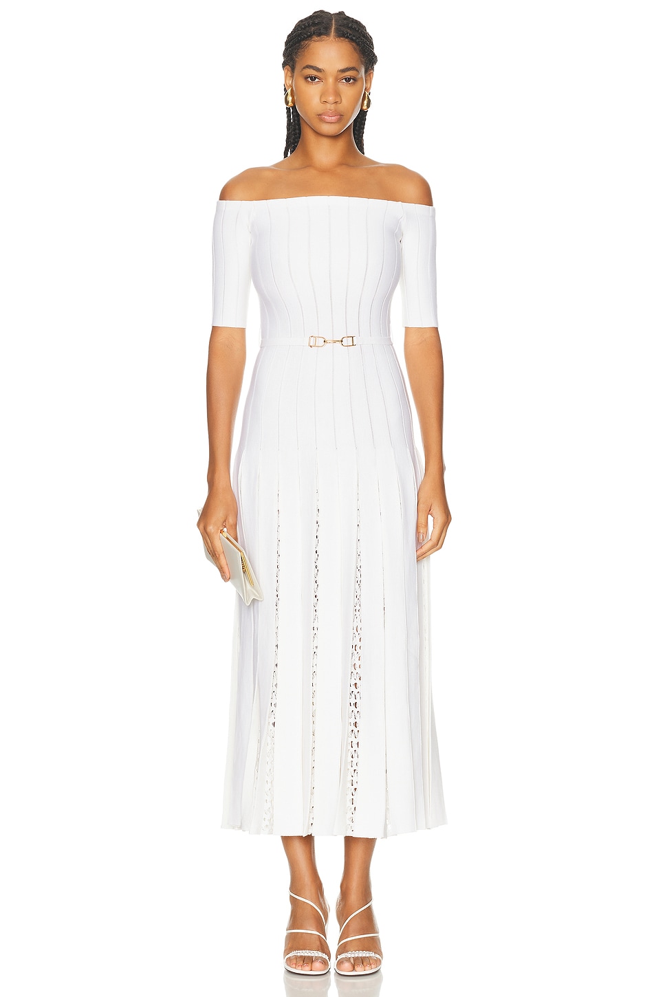 Kurt Dress in White