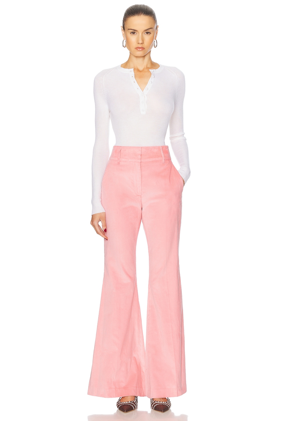 Image 4 of Gabriela Hearst Alpas Sweater in Ivory