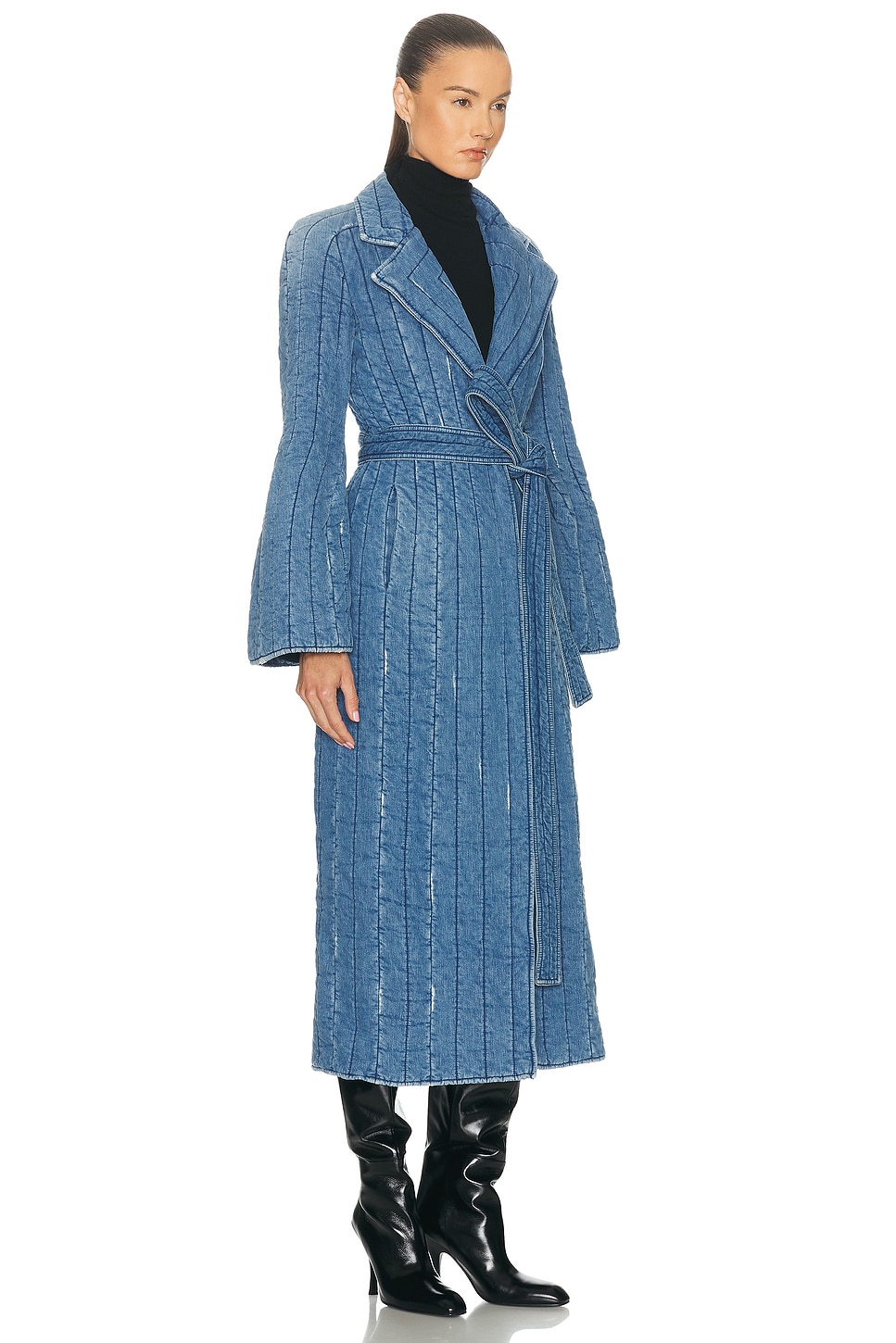 Gabriela Hearst Dalloway Coat In Blue