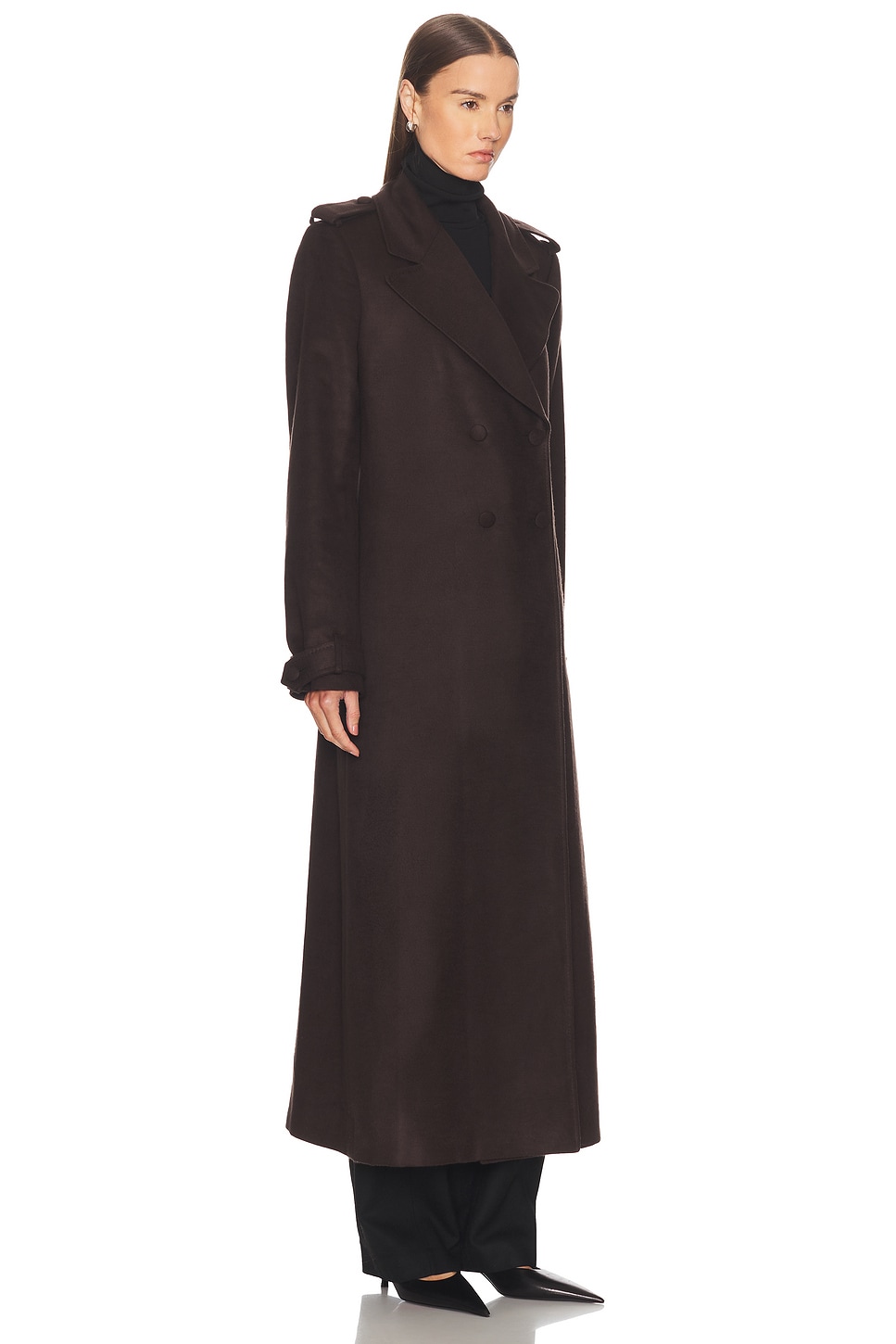Gabriela Hearst Houstt Coat In Brown