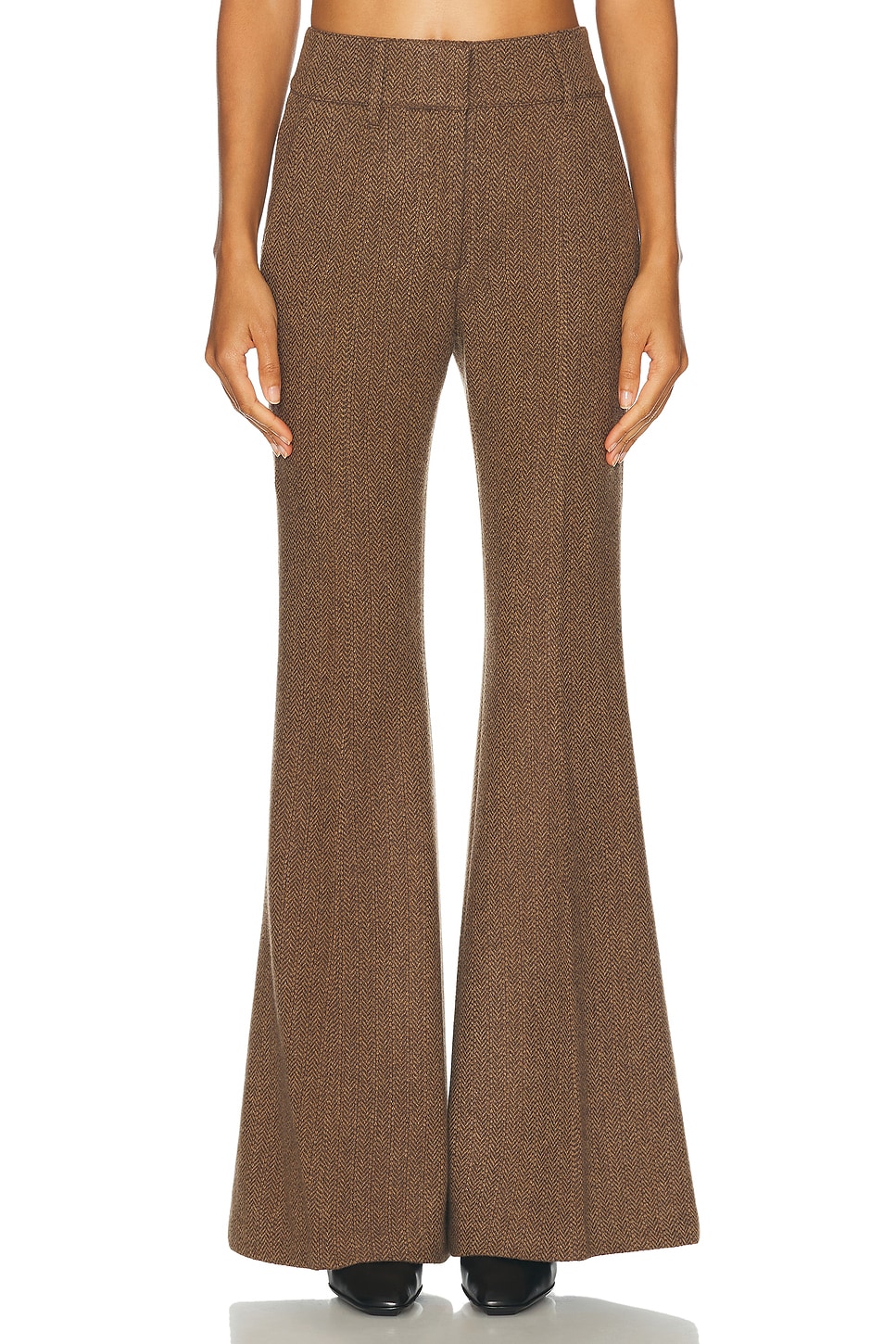 Image 1 of Gabriela Hearst Rhein Pant in Chocolate Multi