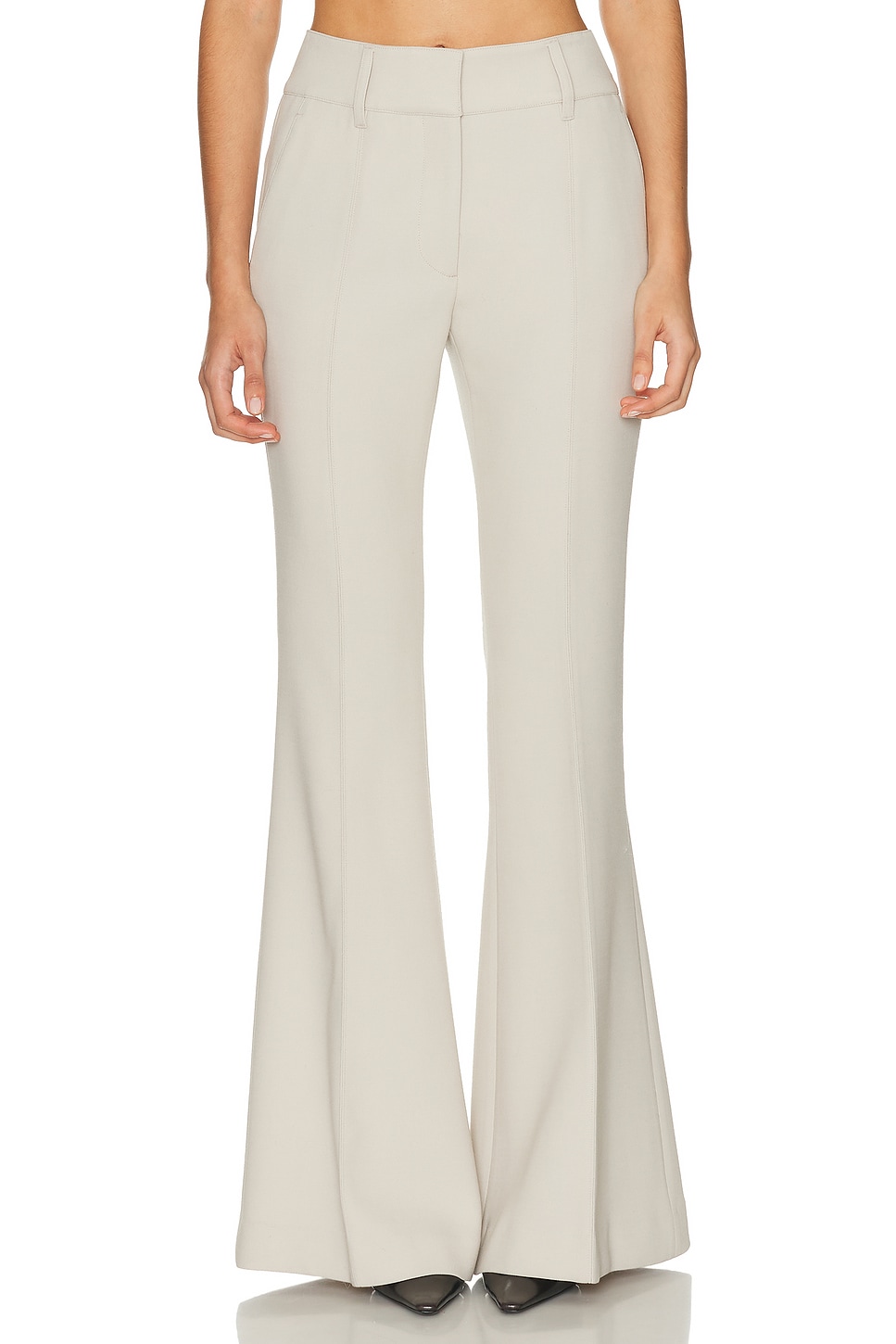 Image 1 of Gabriela Hearst Rhein Pant in Stoneware Clay