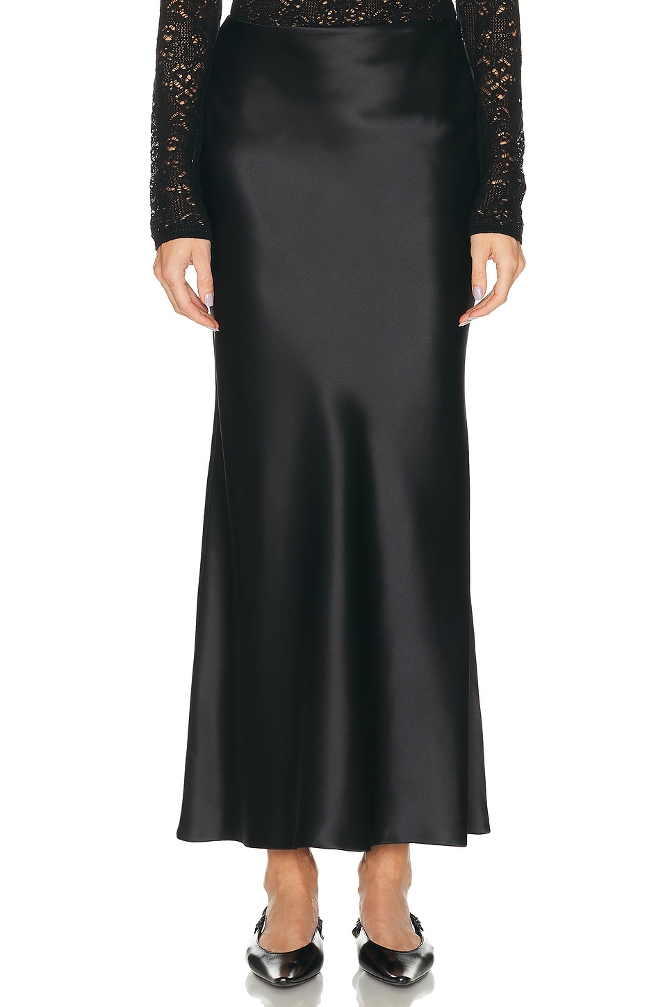 Image 1 of Gabriela Hearst Frei Skirt in Black