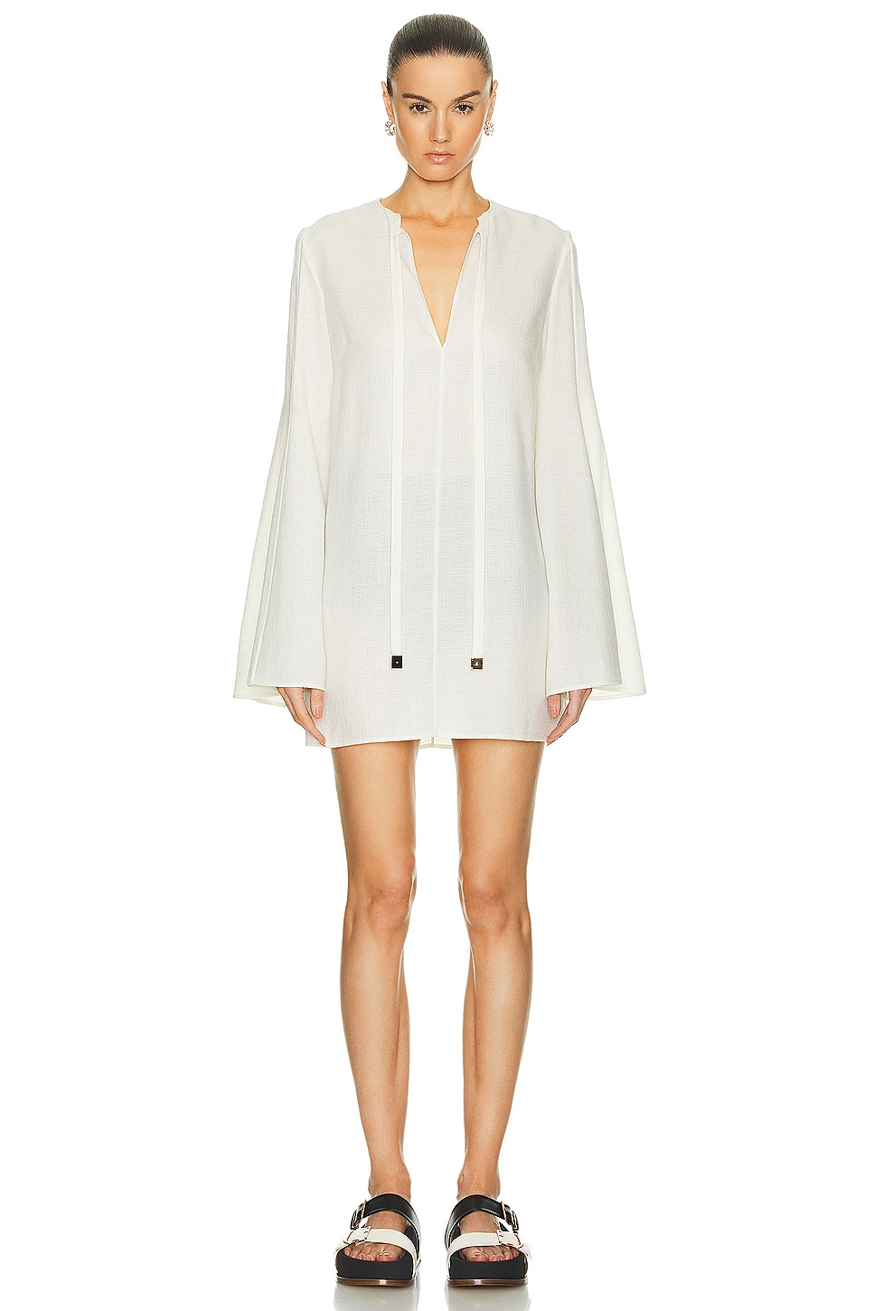 Image 1 of Gabriela Hearst Eyre Tunic in Ivory