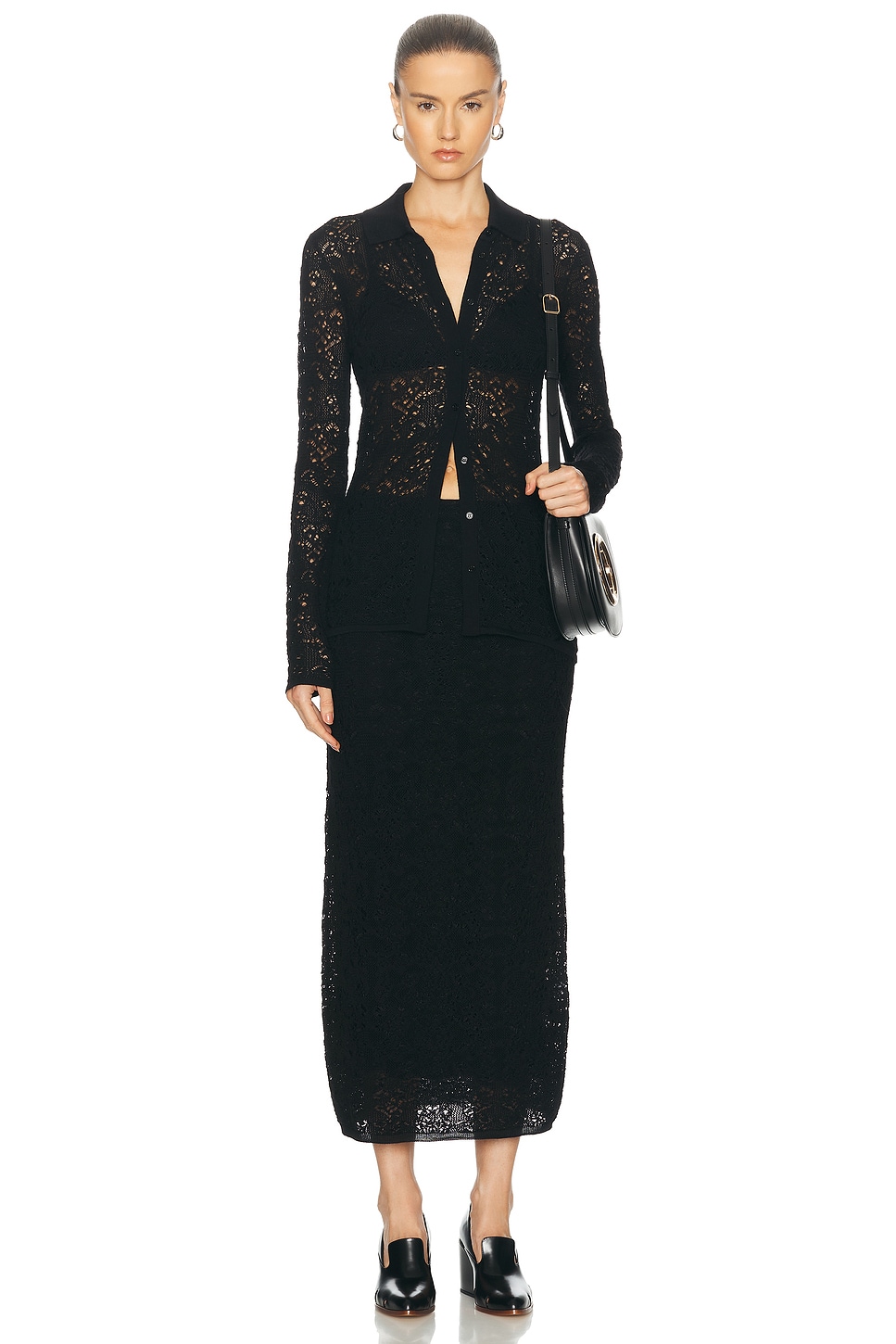 가스코인 셔츠 1249712A002 | 가브리엘라 허스트 | 페칭 FETCHING