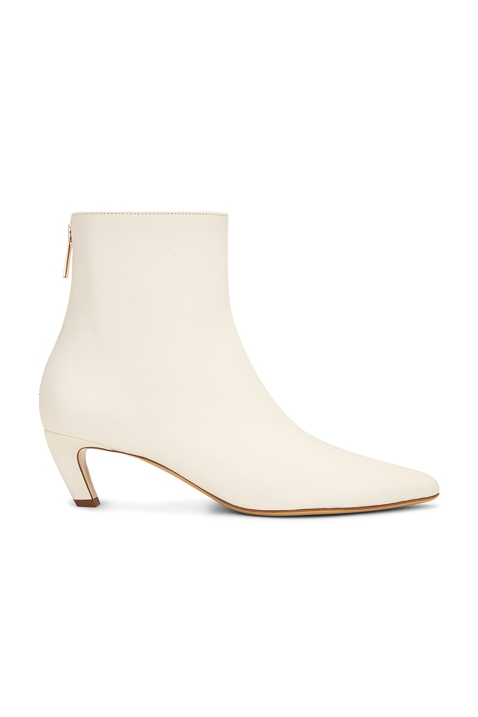 Shop Gabriela Hearst Clayton Boot In Cream