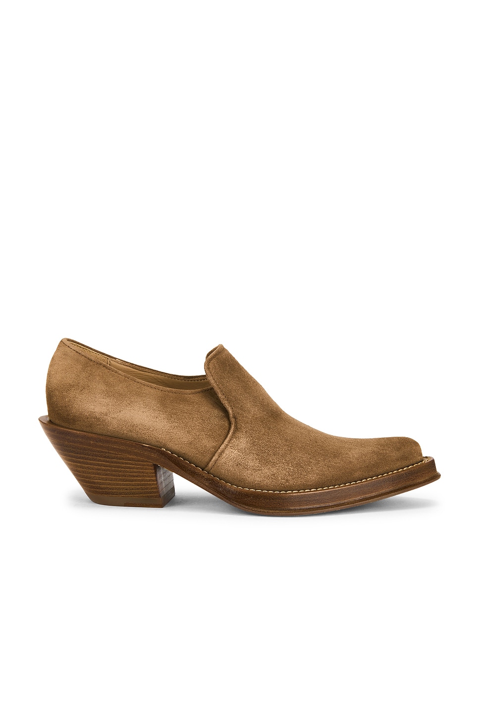 Image 1 of Gabriela Hearst Jack Loafer in Dark Sand