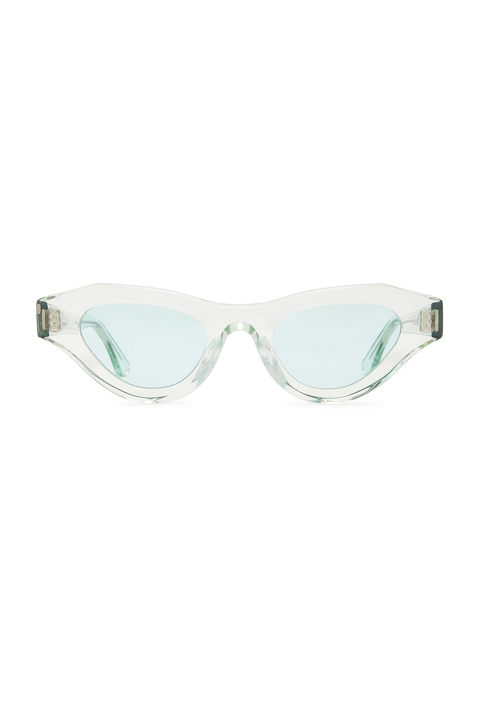 Shop Cult Gaia X Thierry Lasry Jaya Sunglasses In Translucent Mint Green