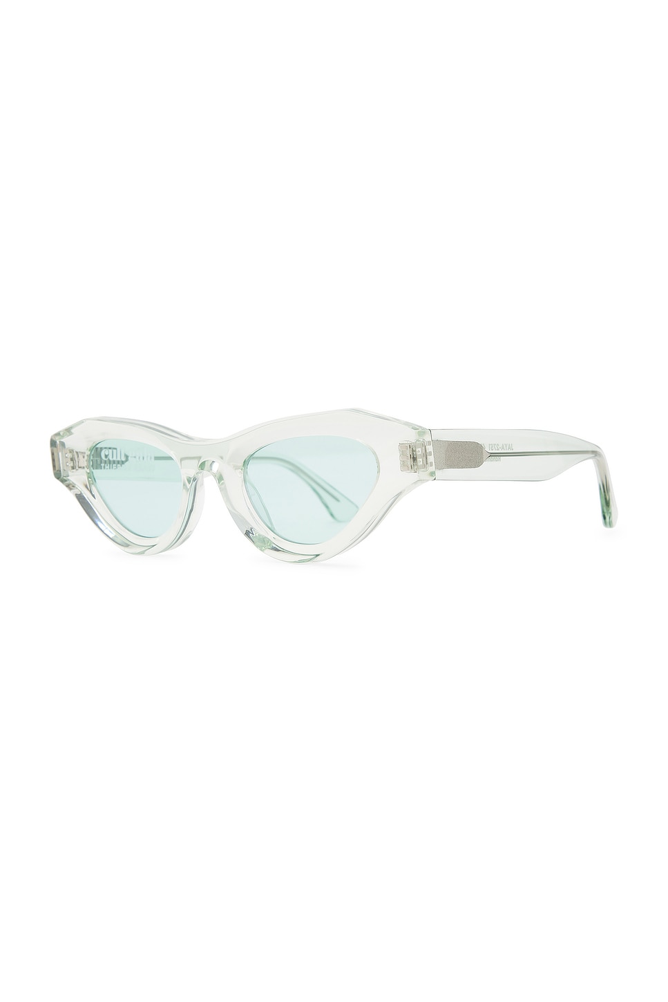 Shop Cult Gaia X Thierry Lasry Jaya Sunglasses In Translucent Mint Green