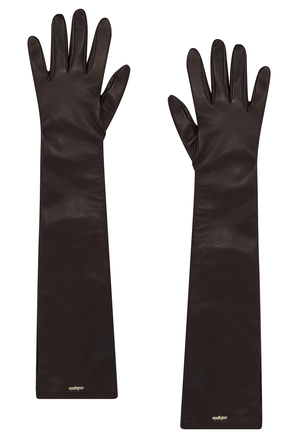 Shop Cult Gaia Zya Gloves In Espresso