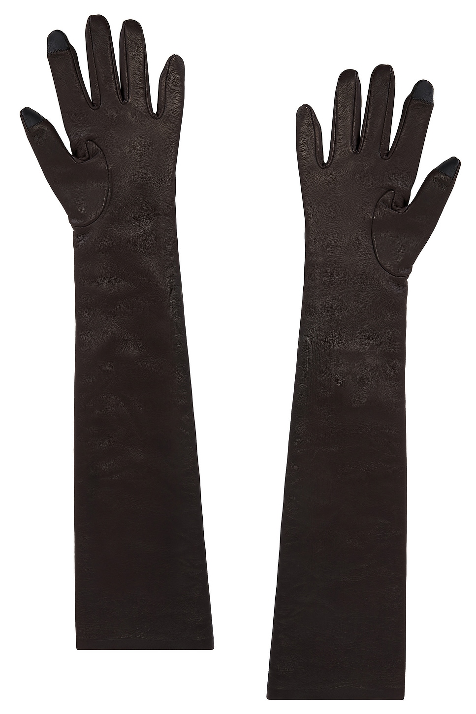 Shop Cult Gaia Zya Gloves In Espresso