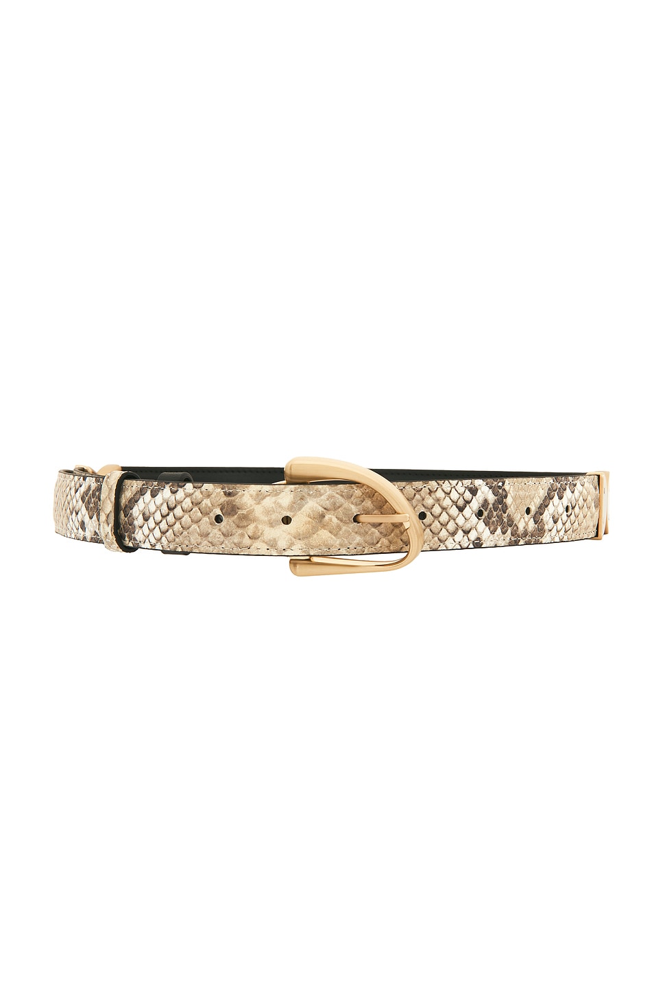 Cult Gaia Ailani Swivel Belt in Beige