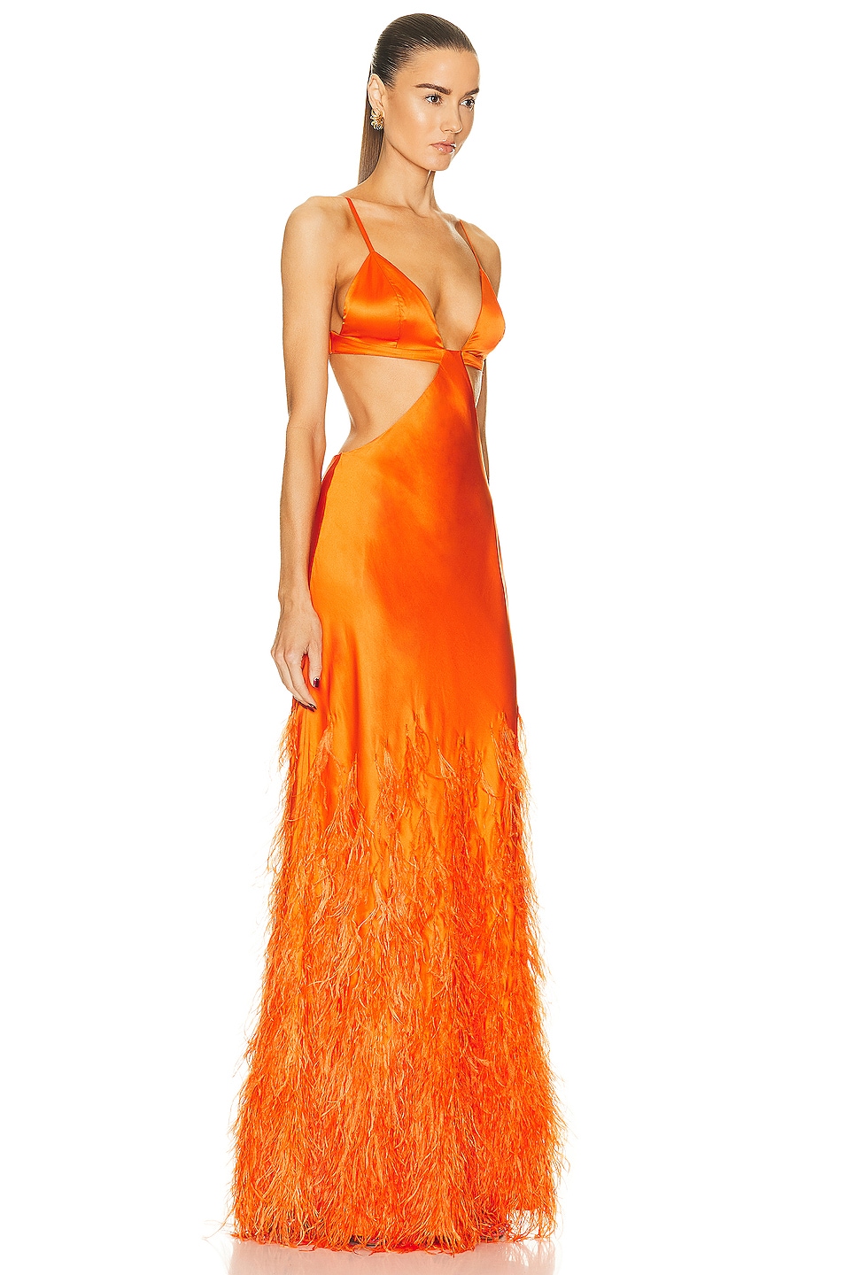 Gaia Dress Papaya main image 1