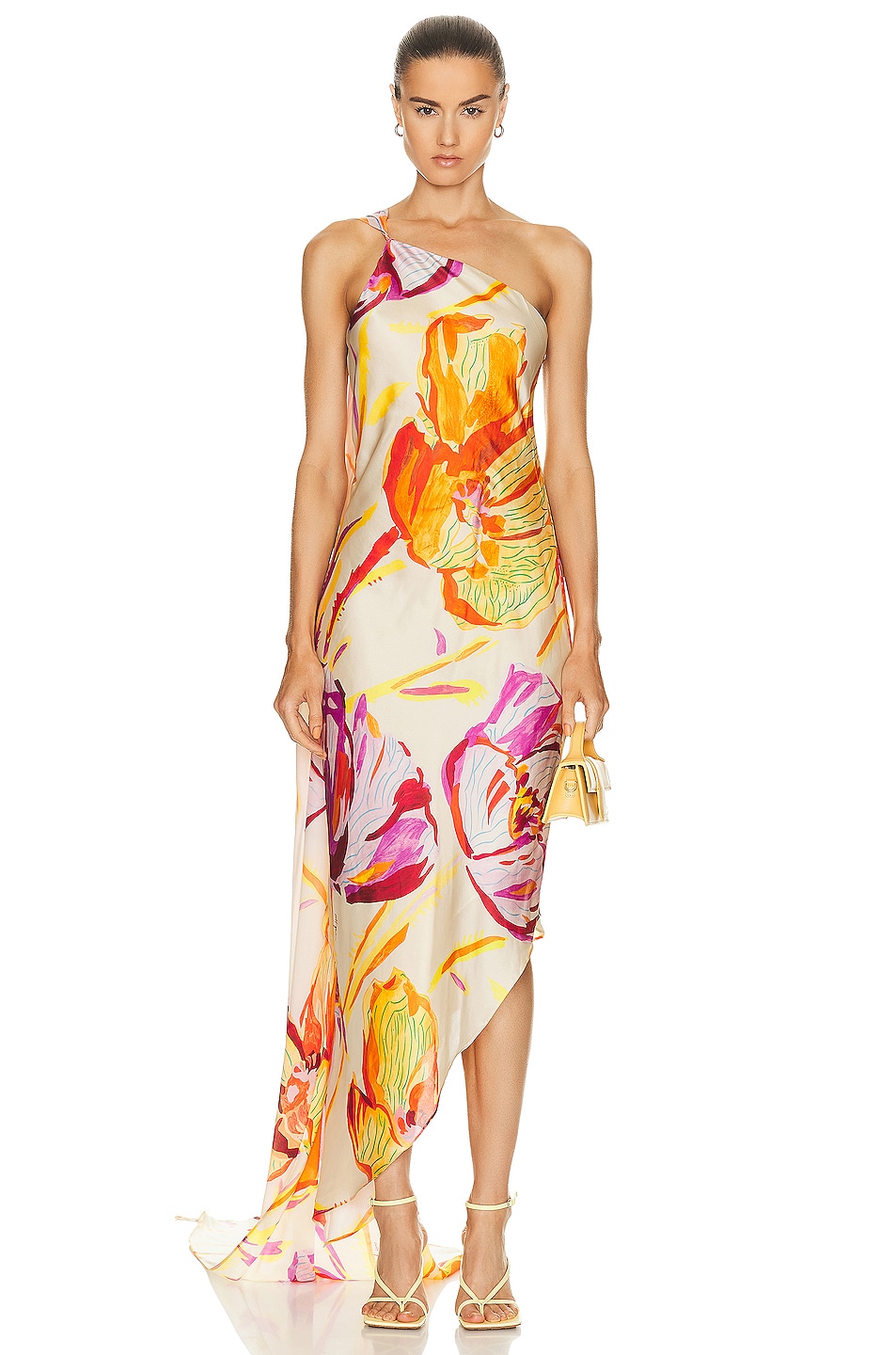 Image 1 of Cult Gaia Trysta Dress in Watercolor Floral