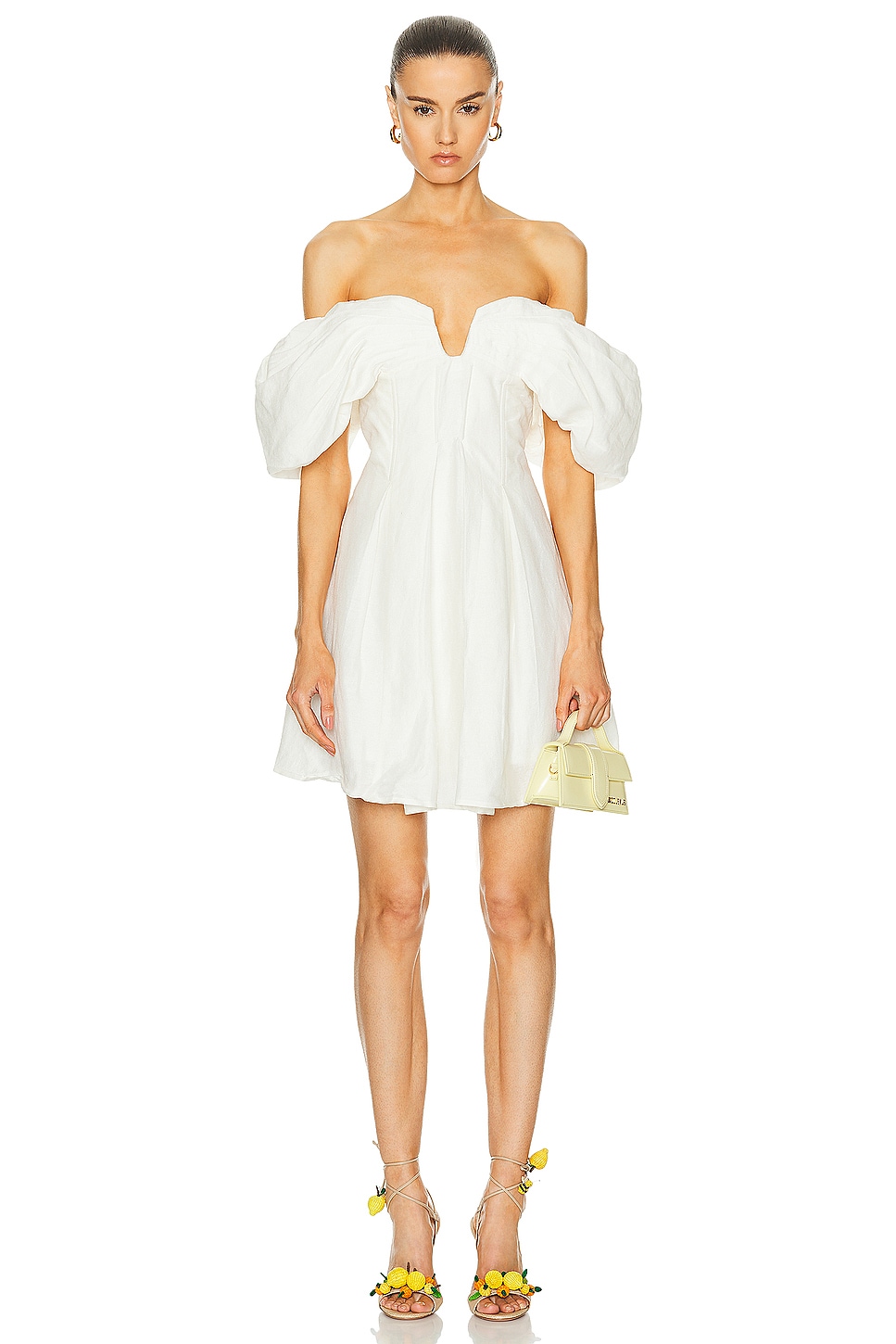 Image 1 of Cult Gaia Lissett Dress in Off White