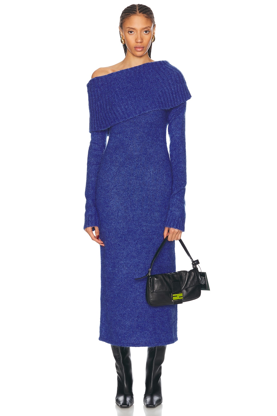 Image 1 of Cult Gaia Grayson Knit Dress in Disco Melange