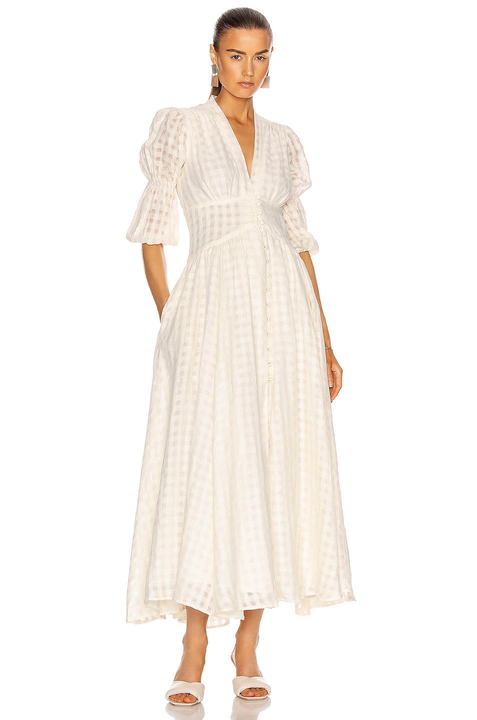 Image 1 of Cult Gaia Willow Dress in Off White