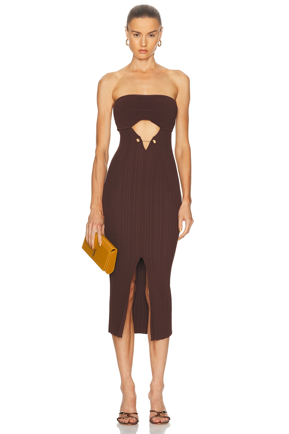 Christy Dress in Chocolate