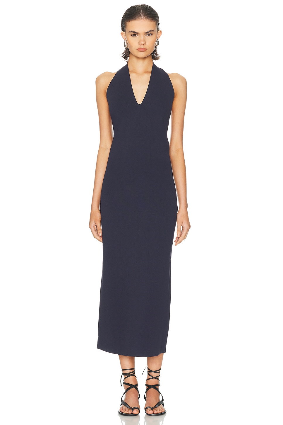 Cult Gaia Caia Knit Dress In Blue
