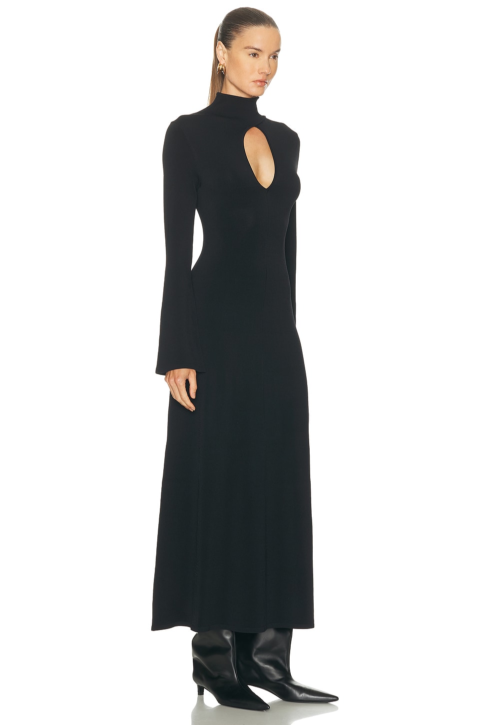 Cult Gaia Santo Dress In Black