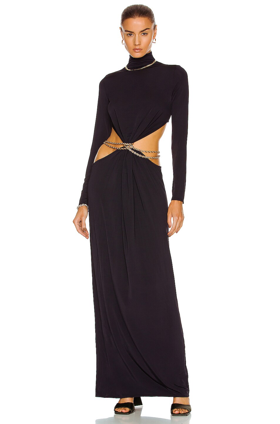 Image 1 of Cult Gaia Genevieve Dress in Black