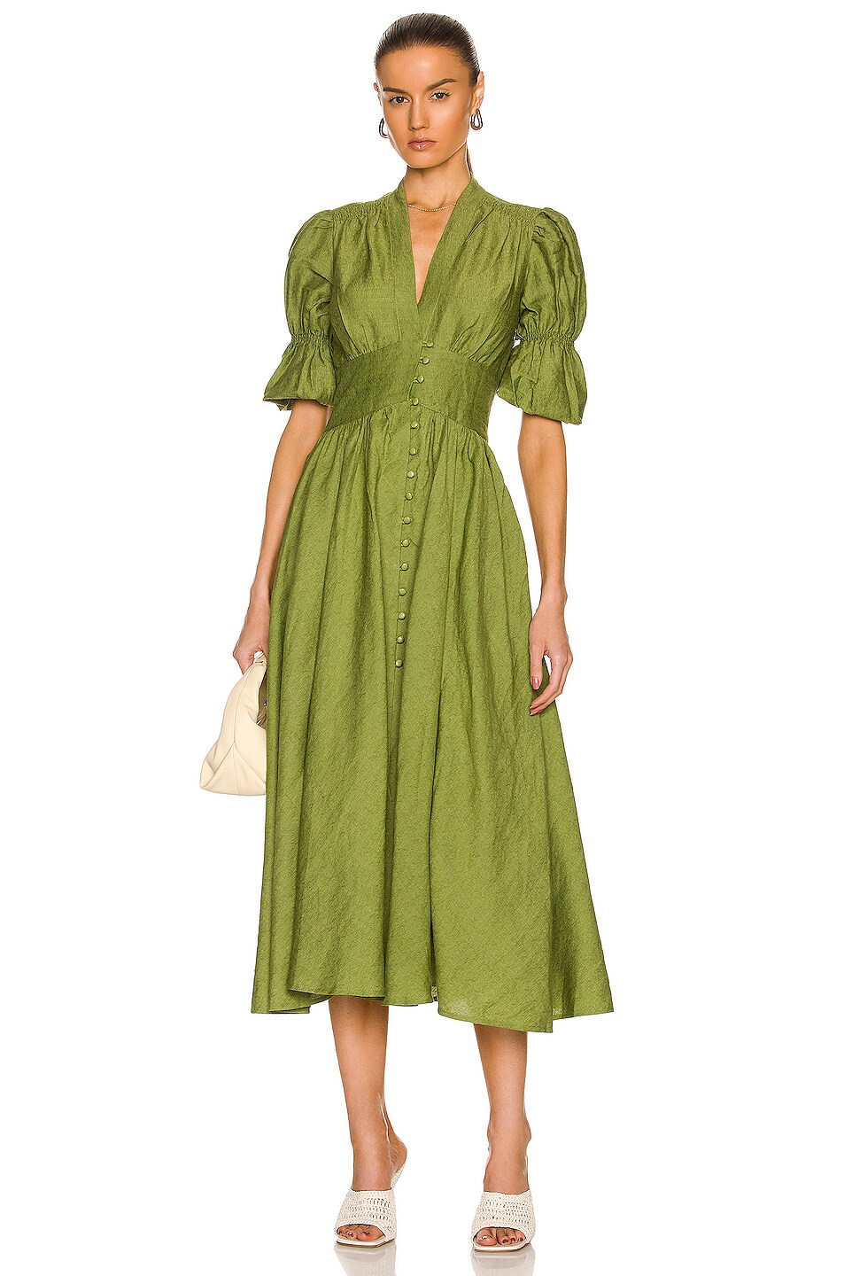 Image 1 of Cult Gaia Willow Dress in Palm