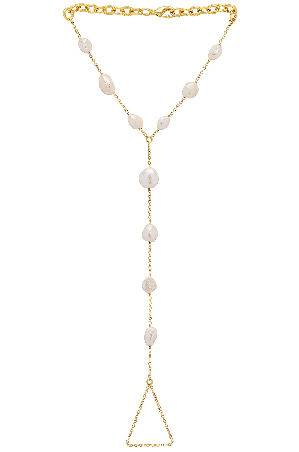 Image 1 of Cult Gaia Perla Anklet in Pearl