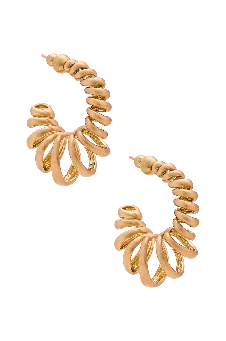 Image 1 of Cult Gaia Dionne Earring in Brushed Brass