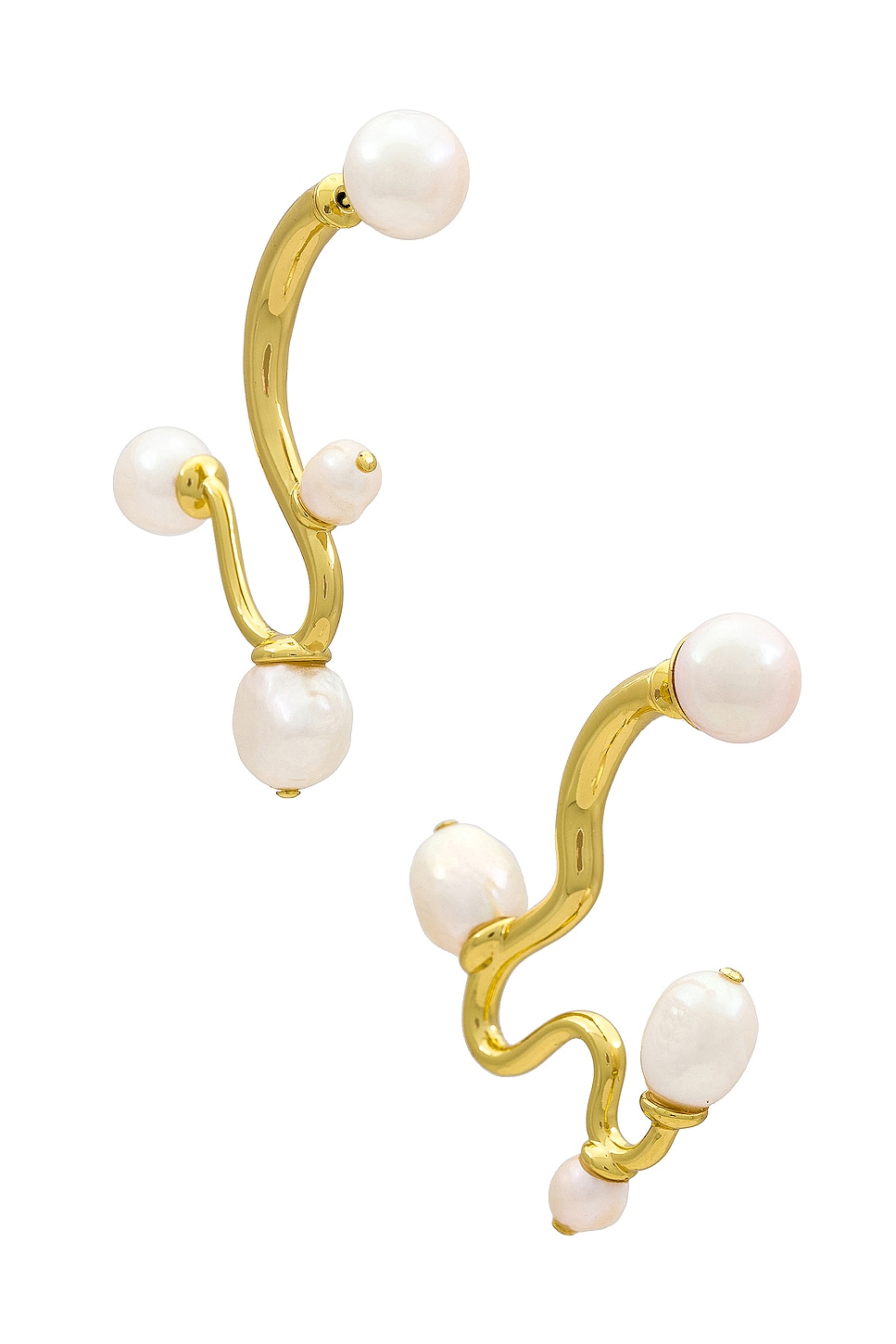 Image 1 of Cult Gaia Cristina Earring in Pearl