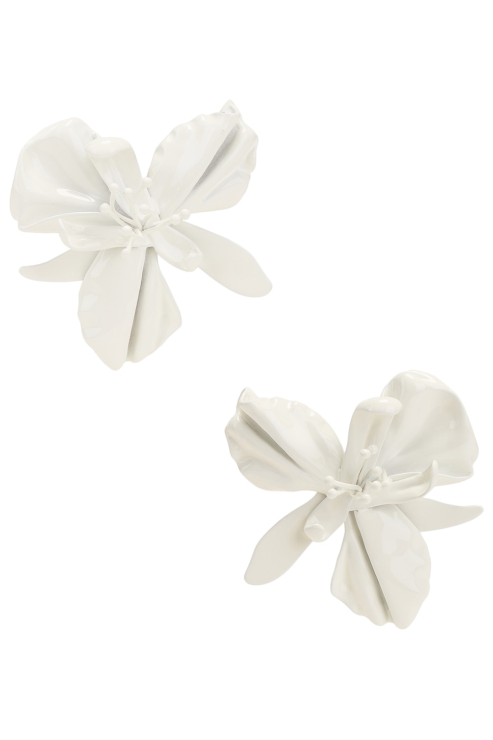 Image 1 of Cult Gaia Mila Earrings in White