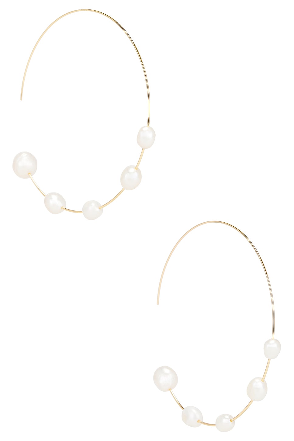 Image 1 of Cult Gaia Nubia Xl Earring in Pearl