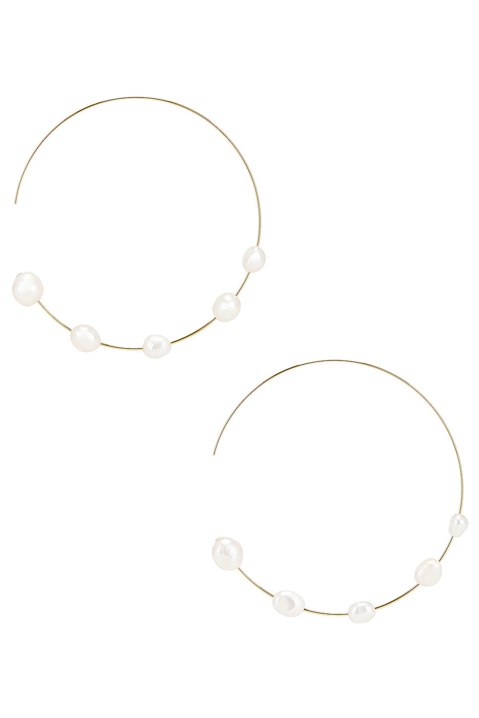 Shop Cult Gaia Nubia Xl Earring In Pearl