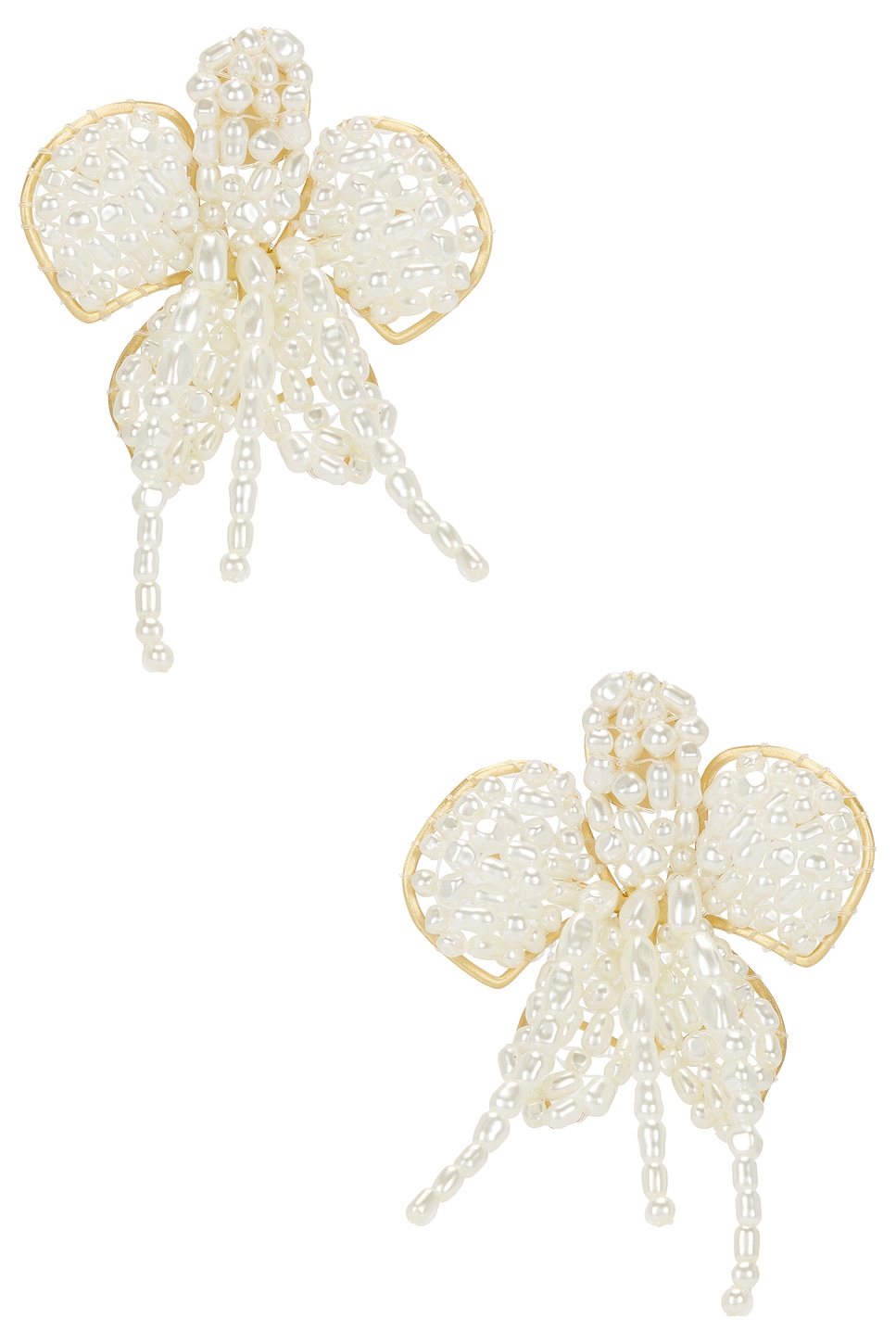 Image 1 of Cult Gaia Amina Earring in Pearl