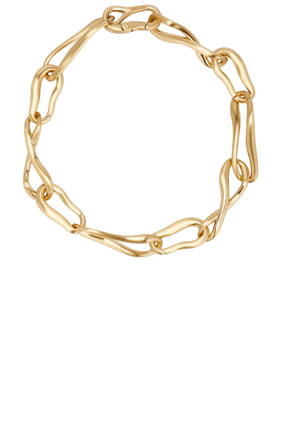 Image 1 of Cult Gaia Vera Necklace in Brushed Brass
