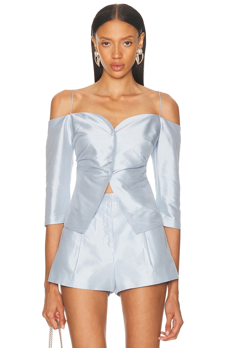 Image 1 of Cult Gaia Liz Top in Coastal
