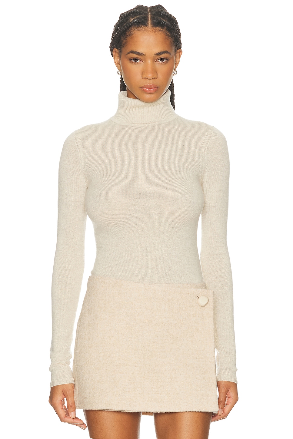 Image 1 of Cult Gaia Alice Top in Light Oatmeal