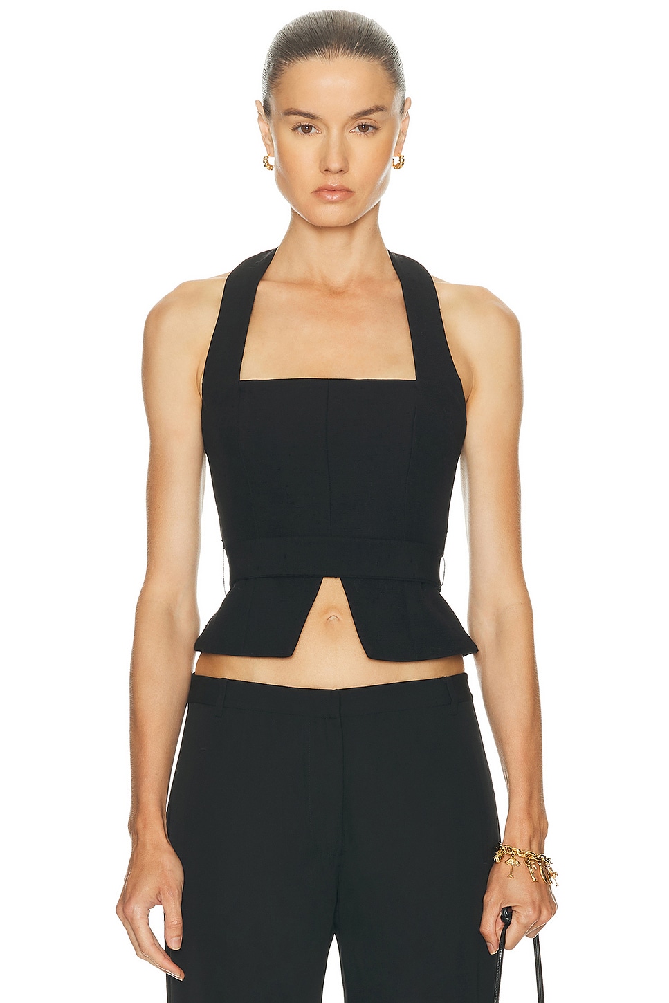 Image 1 of Cult Gaia Anita Top in Black