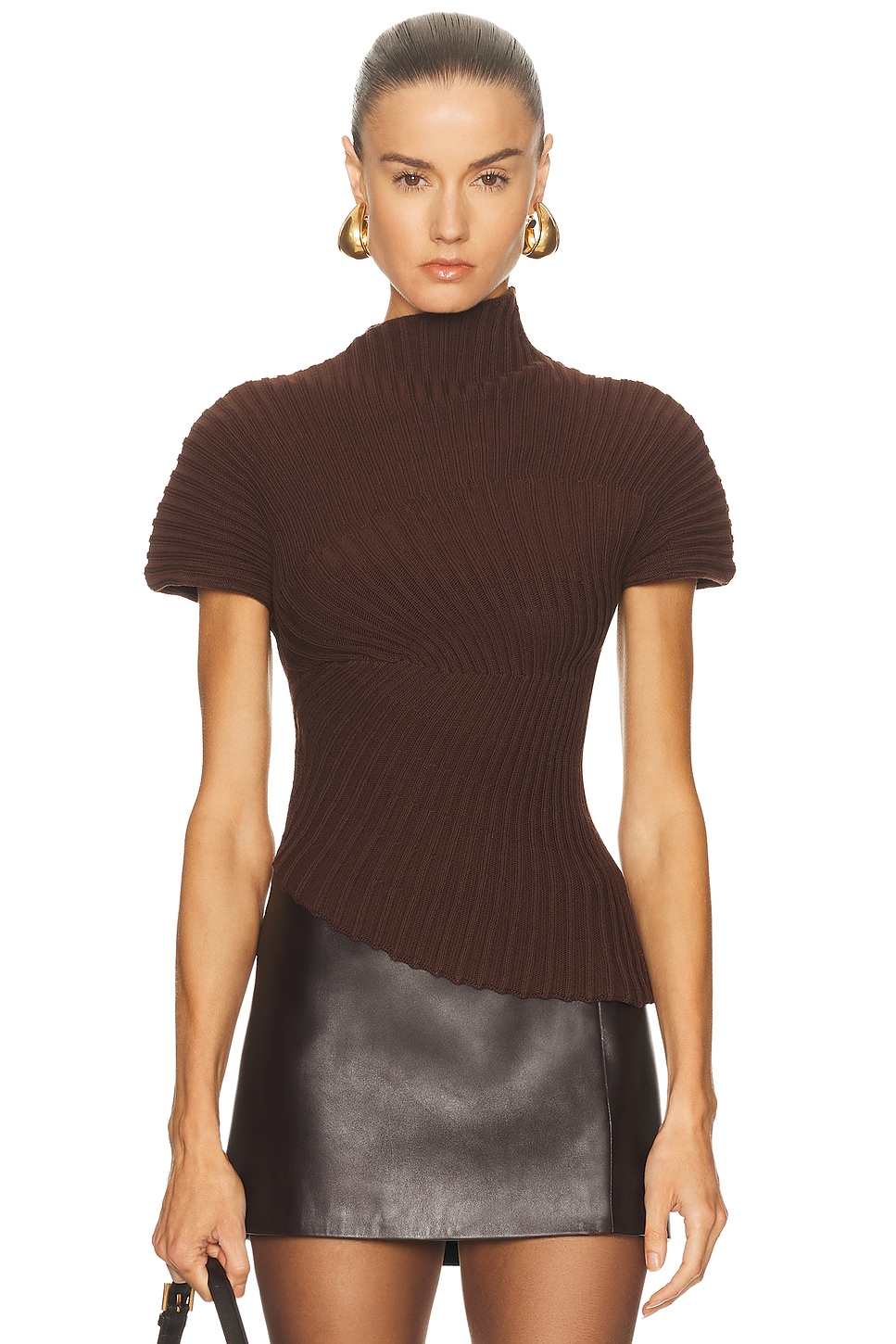 Image 1 of Cult Gaia Annemie Knit Top in Java