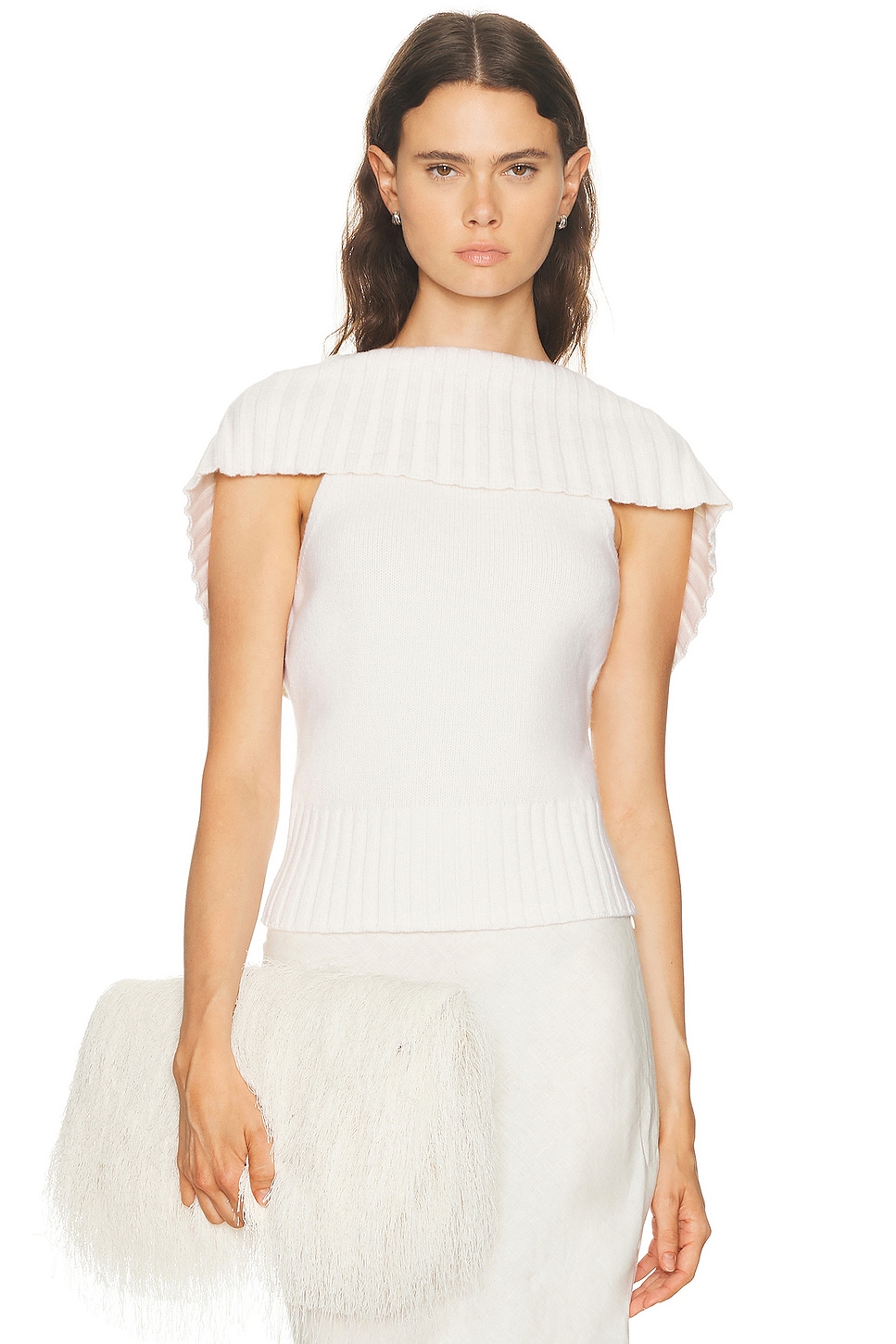 Image 1 of Cult Gaia Chen Top in Off White
