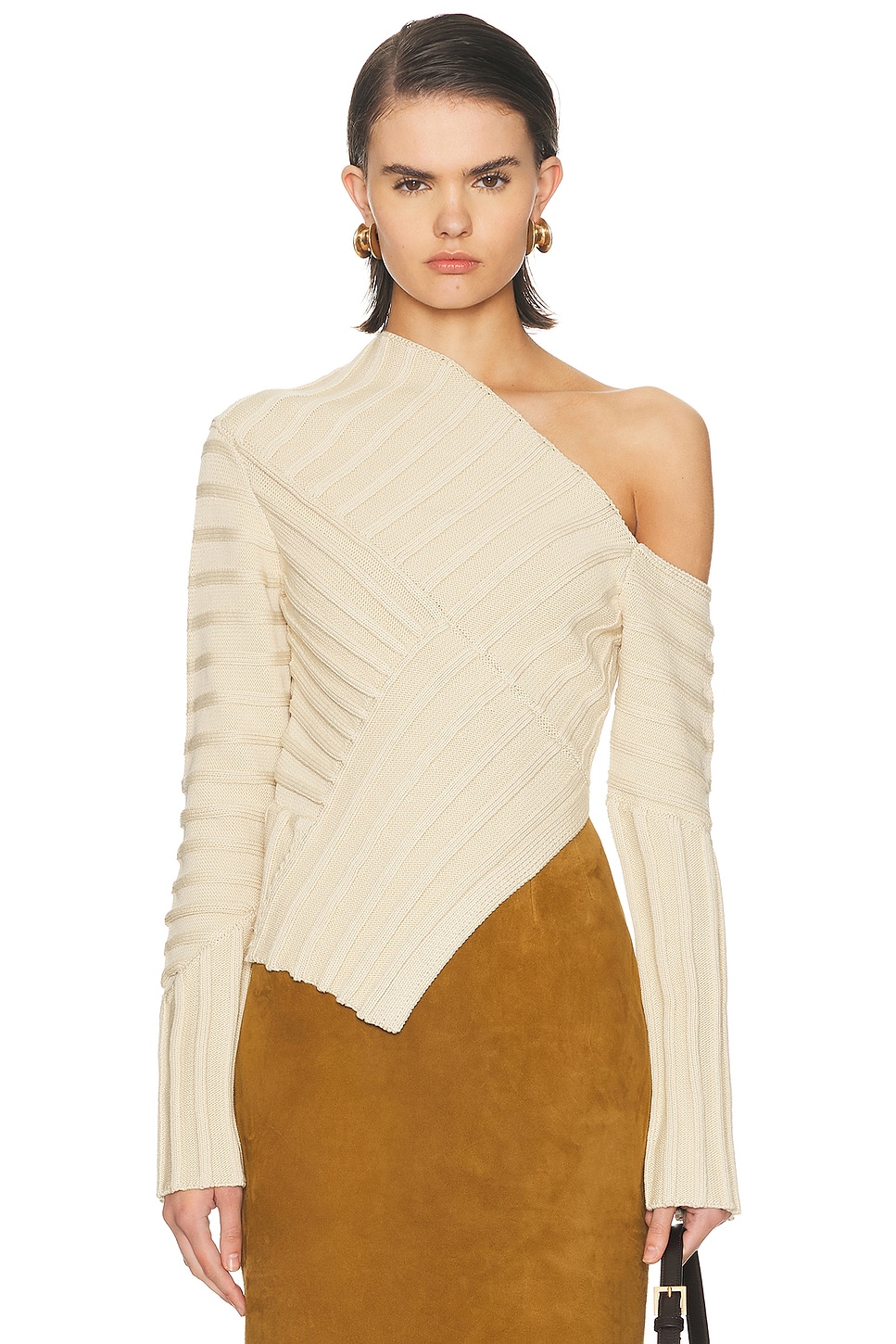 Image 1 of Cult Gaia Jaidan Knit Top in Beach