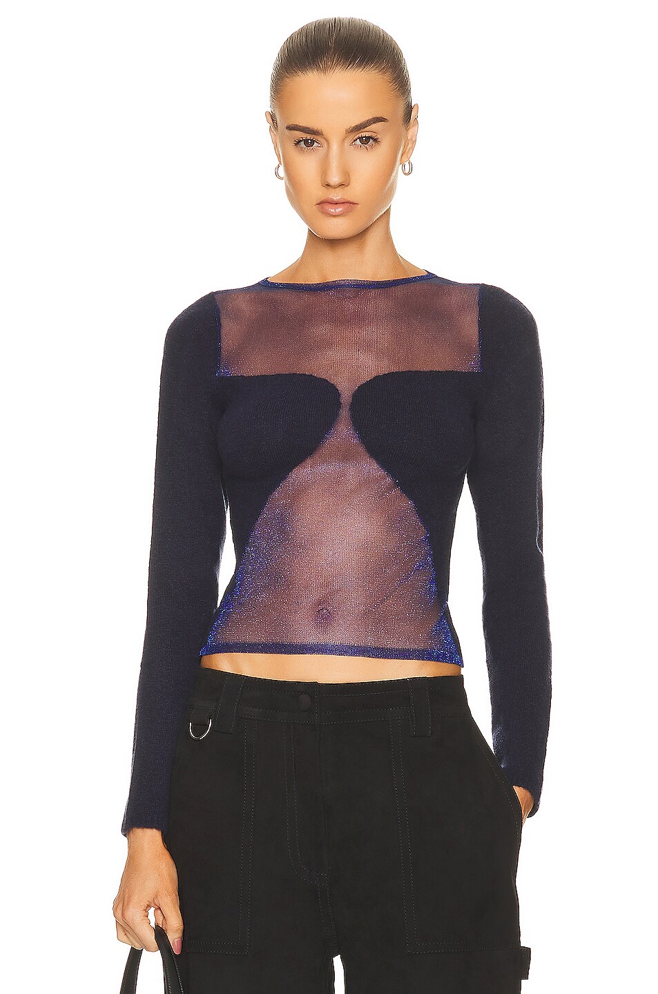 Image 1 of Cult Gaia Fable Knit Top in Mountain
