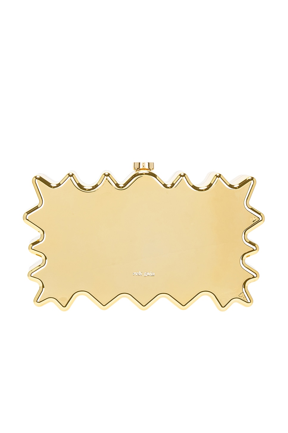 Paloma Clutch in Metallic Gold