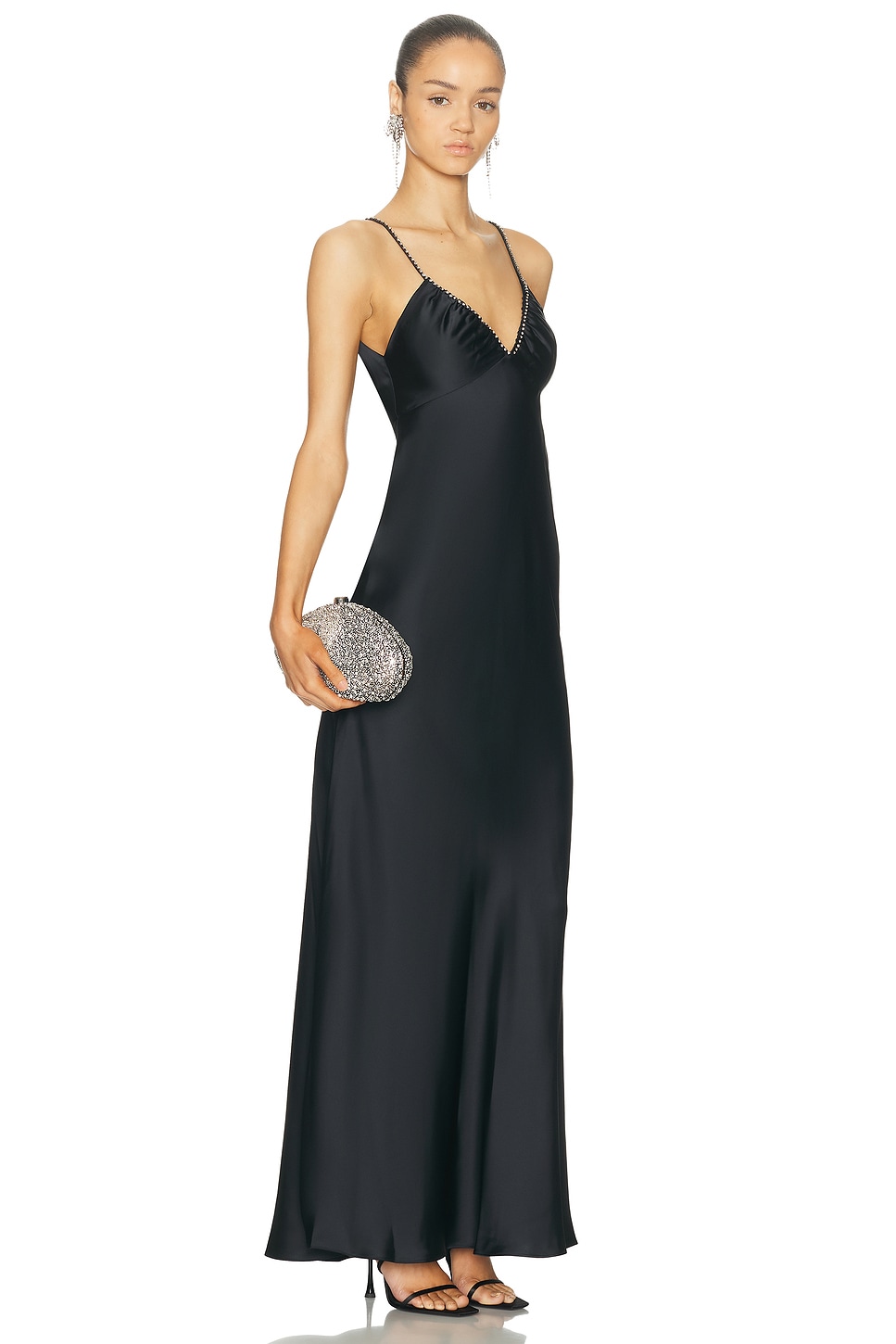 Cult Gaia The Caldera Clutch In Transparent